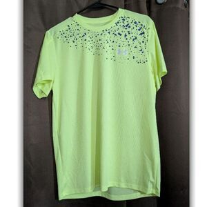 Under Armour Mens Size M Speed Stride Shirt Reflective Heatgear Athleisure